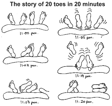 20 toes in 20 minutes