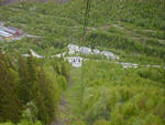 various views from the Krossobanen cable car.