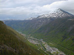 various views from the Krossobanen cable car.